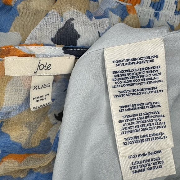 Joie Limited Edition Ladies Floral Printed Maxi Dress Size XL.  #76 - Picture 11 of 12